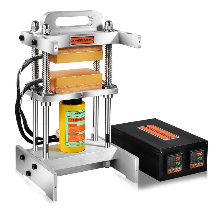 DABPRESS 10ton Driptech Rosin Press Full Process‼️